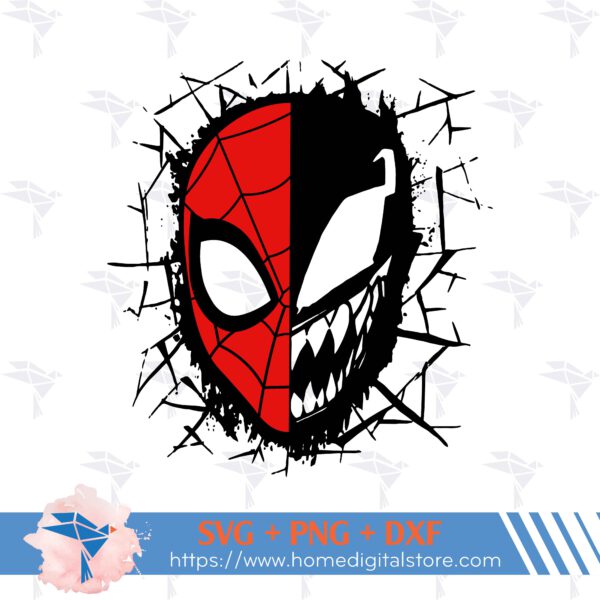 Spiderman Venom Face Free