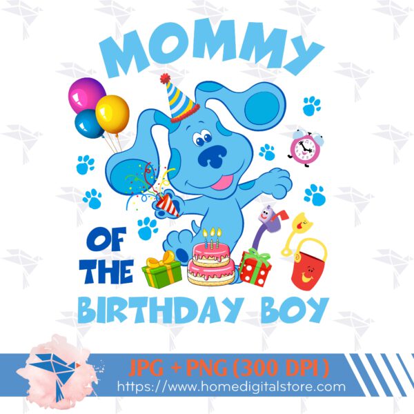 Mommy of the Birthday Blues Clues