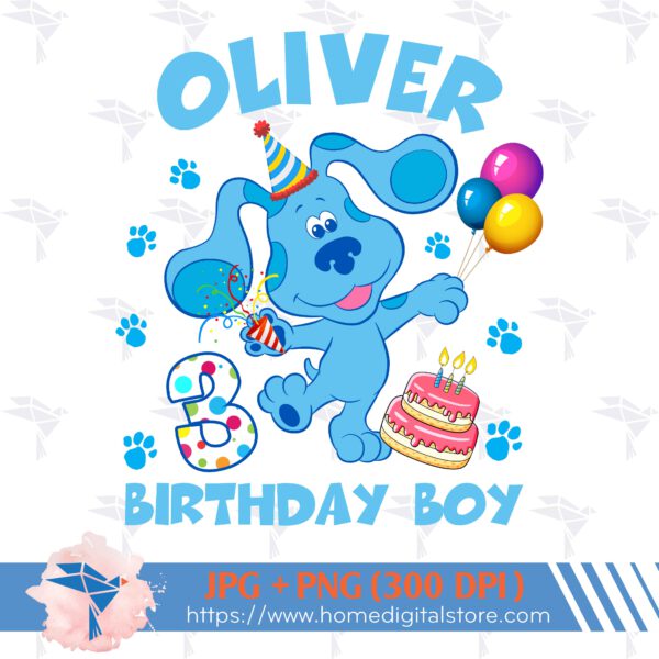 Birthday Boy Blues Clues