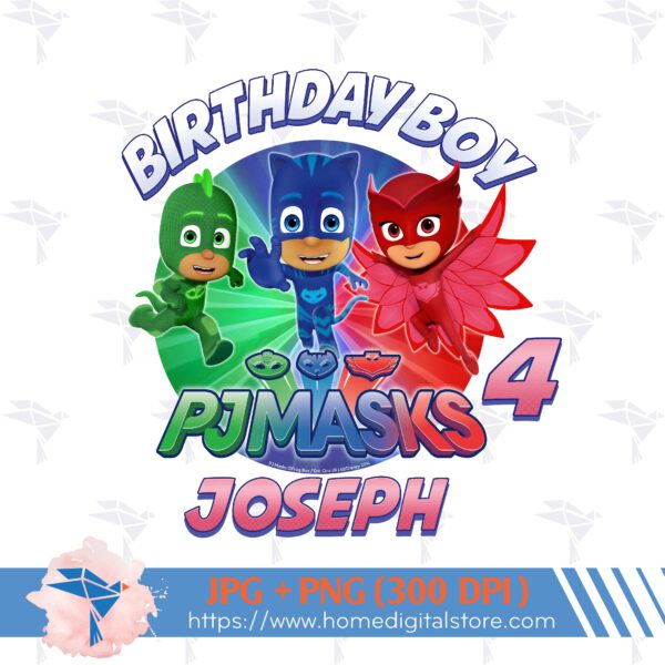 Birthday Boy PJ Mask