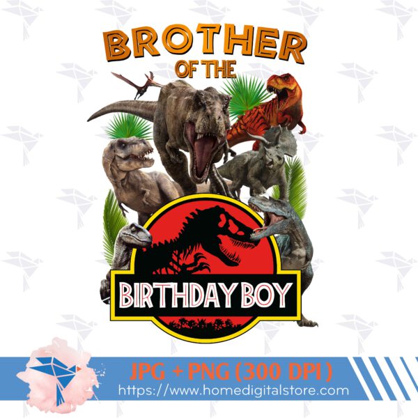 Brother of the Birthday Boy Jurassic
