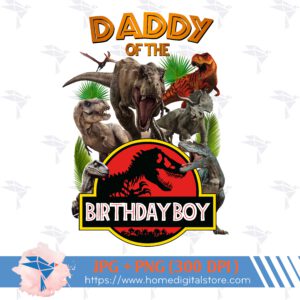 Daddy of the Birthday Boy Jurassic