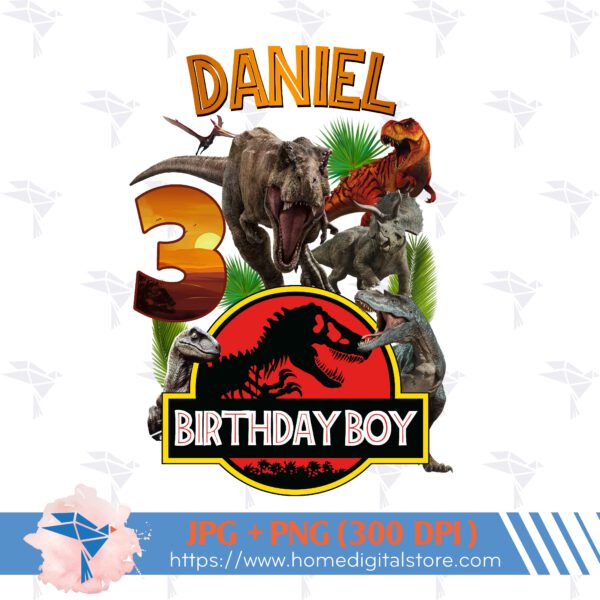 Jurassic Birthday Boy