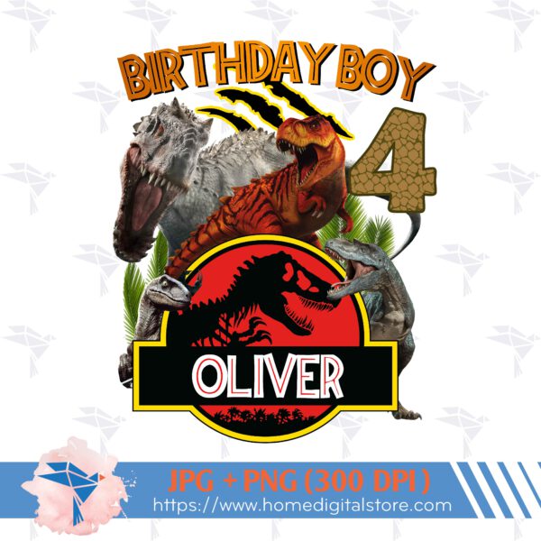 Jurassic Birthday Boy