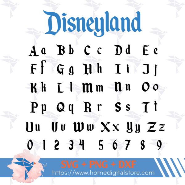 Disneyland Font