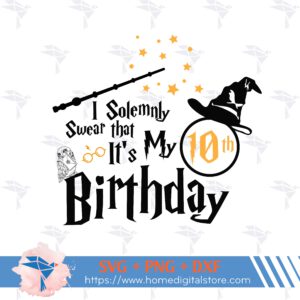 I Solemnly Swear That Birthday Harry Potter