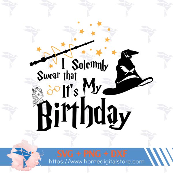 I Solemnly Swear That Birthday Harry Potter