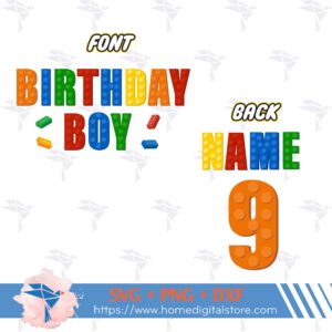 Lego Birthday Boy