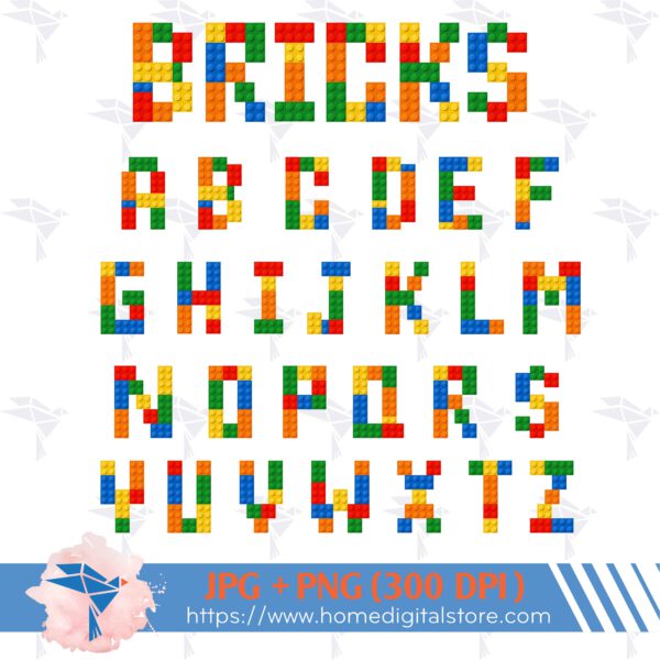 Lego Bricks Font