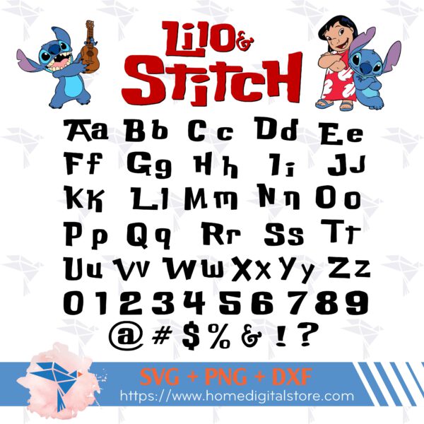 Lilo and Stitch Font