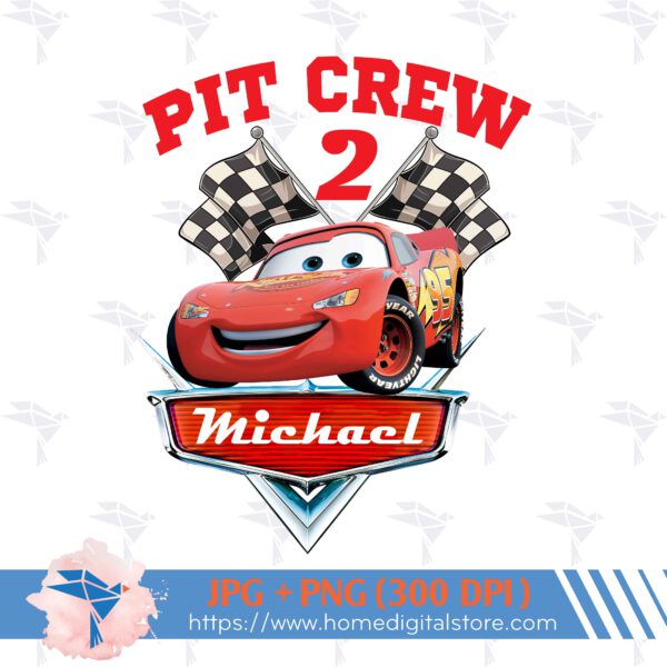 Pit Crew Birthday Disney Car