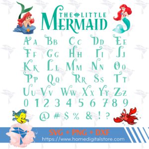 The Little Mermaid Font