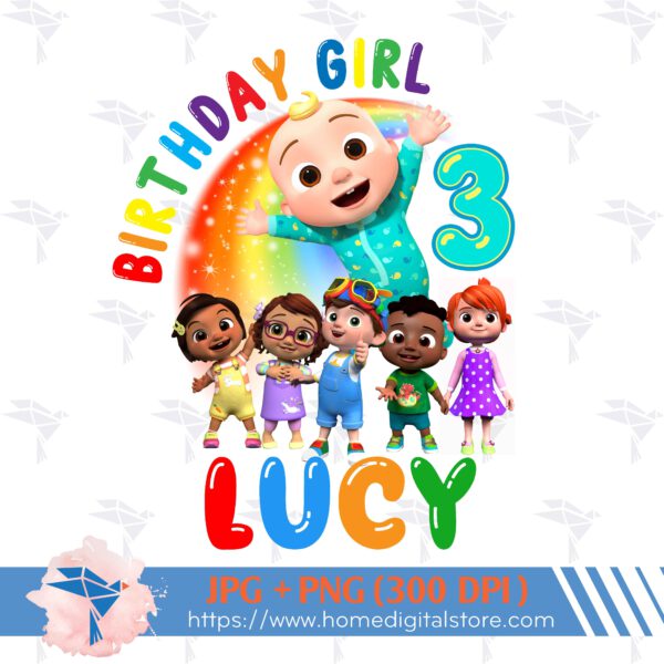Birthday Girl Cocomelon
