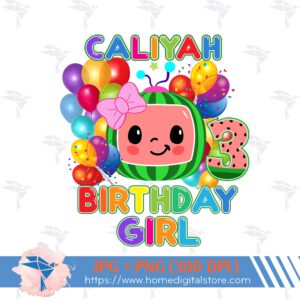 3rd Birthday Girl Cocomelon