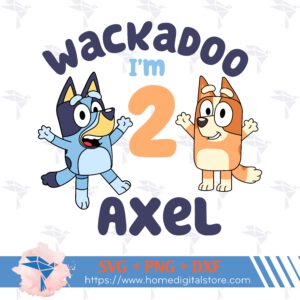 Wackadoo Birthday Bluey