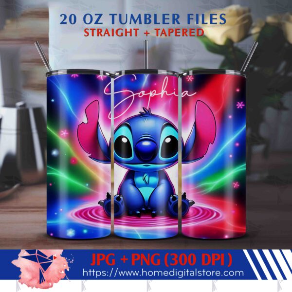 Stitch Tumbler Wrap 20oz