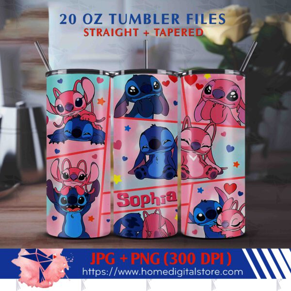 Stitch Tumbler Wrap 20oz