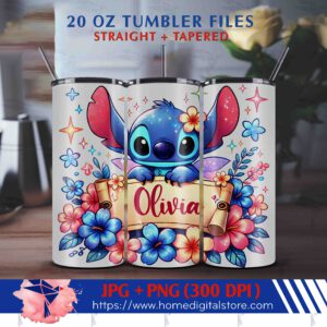 20oz Tumbler Stitch Wrap