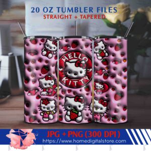 Hello Kitty Tumbler Wrap