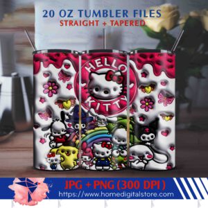 Hello Kitty Tumbler Wrap