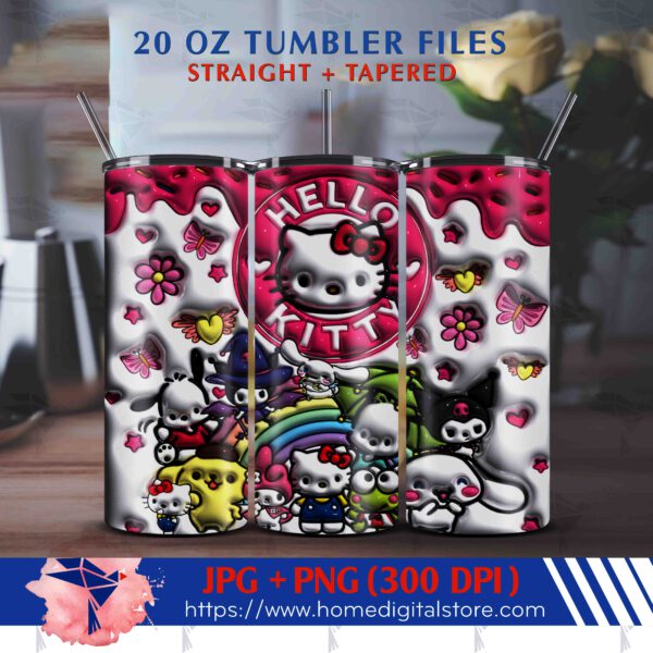Hello Kitty Tumbler Wrap