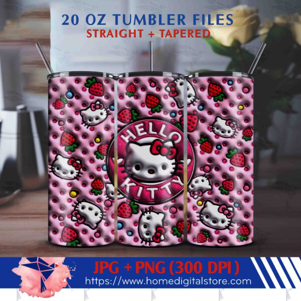 20oz Hello Kitty Tumbler Wrap