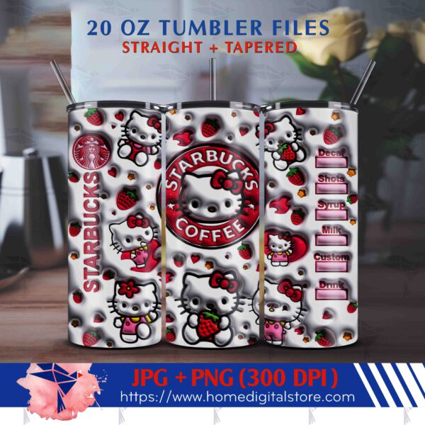20oz Hello Kitty Tumbler Wrap