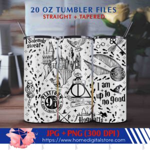 20oz Tumbler Harry Potter Wrap