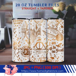 20oz Tumbler Harry Potter Wrap