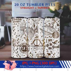 Tumbler Harry Potter Wrap
