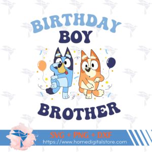 Brother Birthday Boy Bluey
