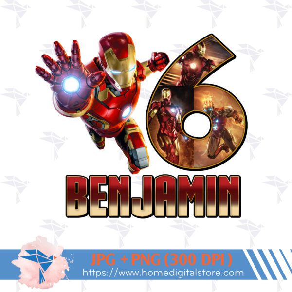 Birthday Boy Iron Man