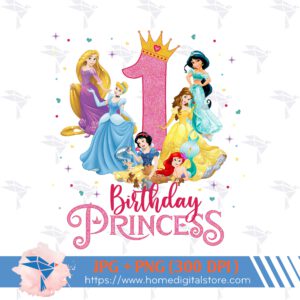 1st Birthday Girl Princess
