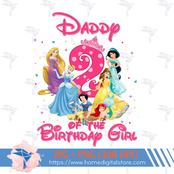 Daddy of the Birthday Princess