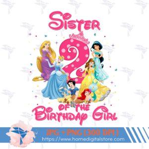 Sister of the Birthday Princess