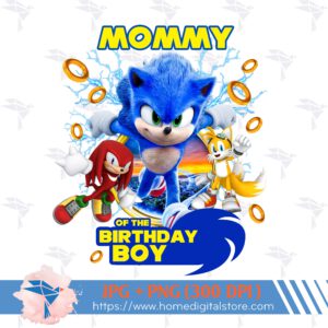 Mommy of the Birthday Boy Sonic