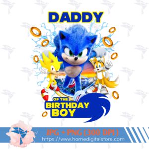 Daddy of the Birthday Boy Sonic