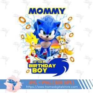 Mommy of the Birthday Boy Sonic