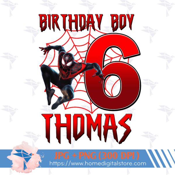 Miles Morales Birthday Boy