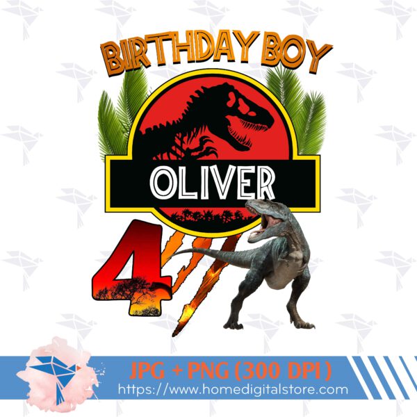 Jurassic Birthday Boy