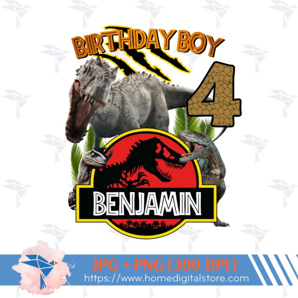Jurassic Birthday Boy
