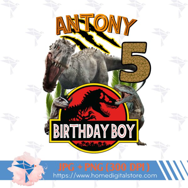Jurassic Park Birthday Boy