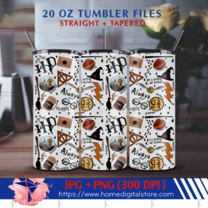 20oz Harry Potter Tumbler Wrap