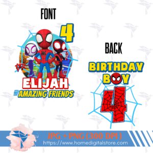Spidey Birthday Boy