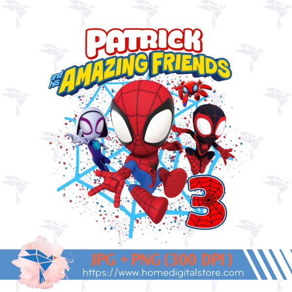 Spidey Birthday Boy