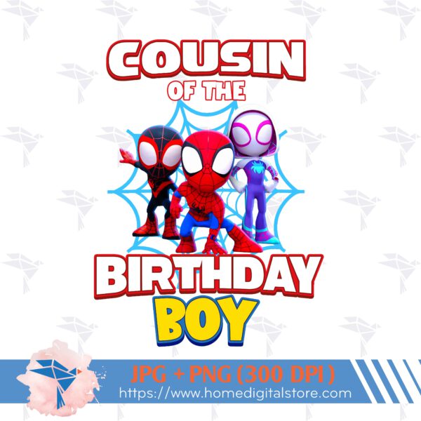 Cousin of the Birthday Boy Spidey