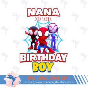 Nana of the Birthday Boy Spidey