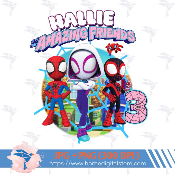 Spidey Birthday Girl