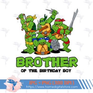 Brother of Birthday Ninja Turtle