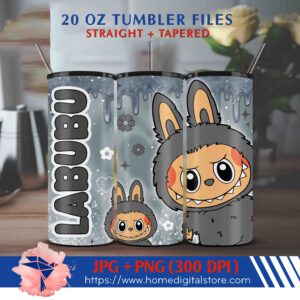 Labubu Tumbler Wrap 20oz